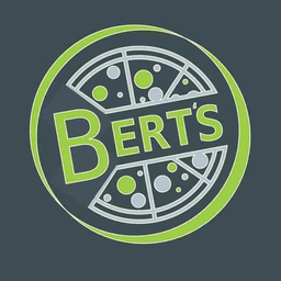 Berts Pizza Parlour logo.